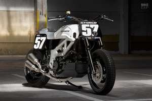 Suzuki SV650 street tracker by Stoker Motorcycles