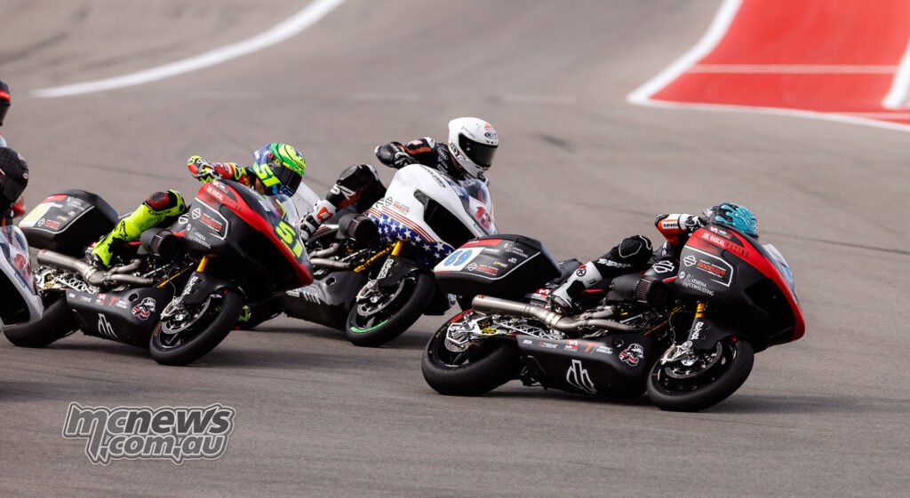 Harley-Davidson Bagger World Cup race action during the opening round at Circuit of The Americas