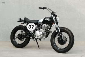Custom Suzuki TU250 Grasstracker Big Boy by Twentytwo Custom