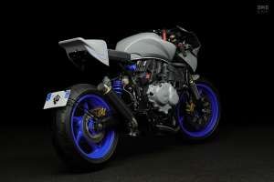 Honda Hornet café racer by Seb Kustom Motorcycle