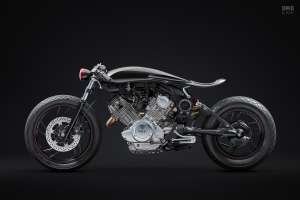 Yamaha Virago café racer by Earth Motorcycles